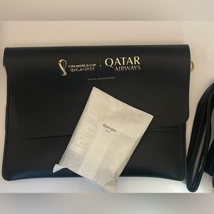 Qatar Airline Amenity Bag with Diptyque Travel Toiletry.
